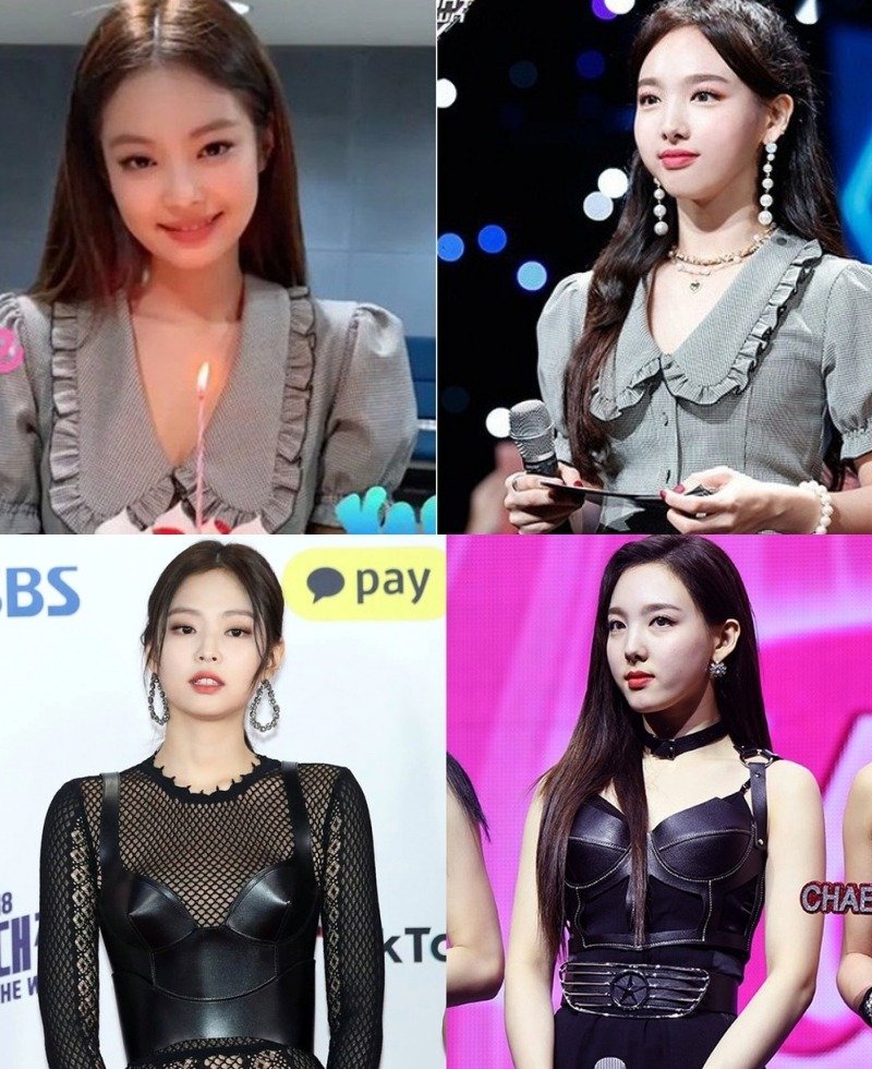 twice nayeon blackpink jennie
