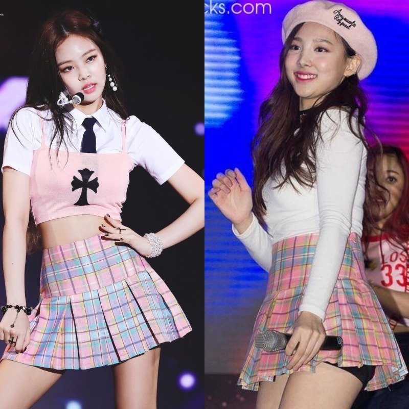 twice nayeon blackpink jennie