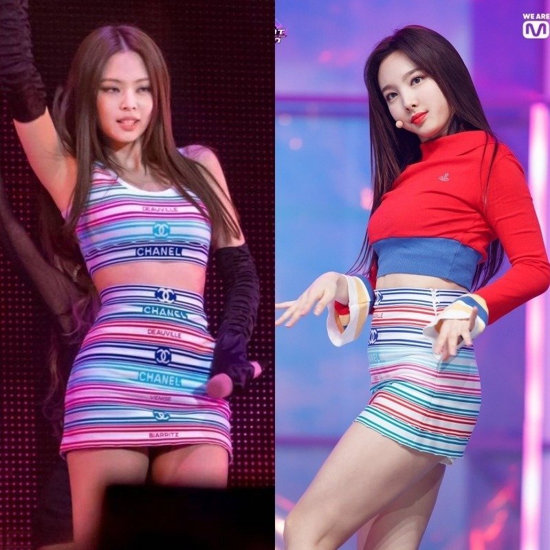 twice nayeon blackpink jennie