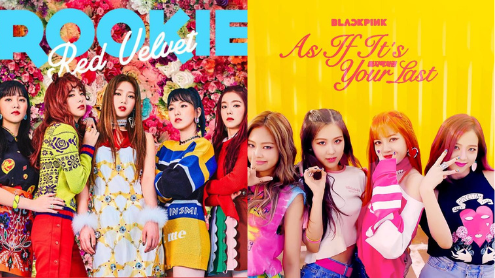 blackpink red velvet thumbnail