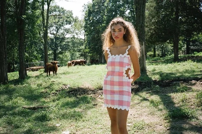 red velvet outfit