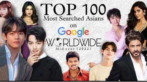 Most searched asian