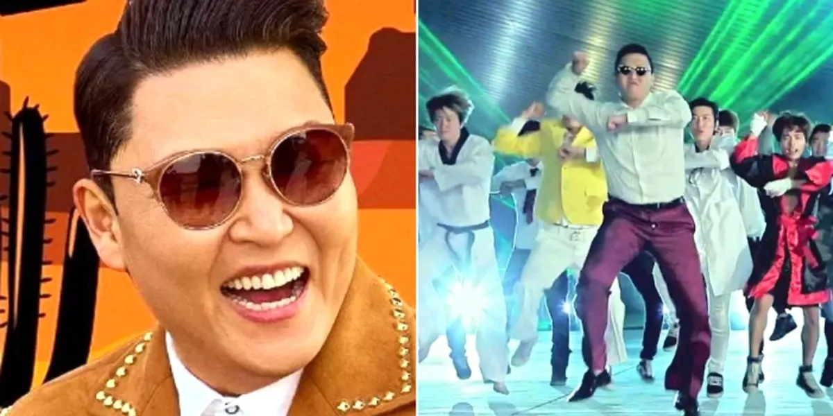 Psy gangnam style thumbnail