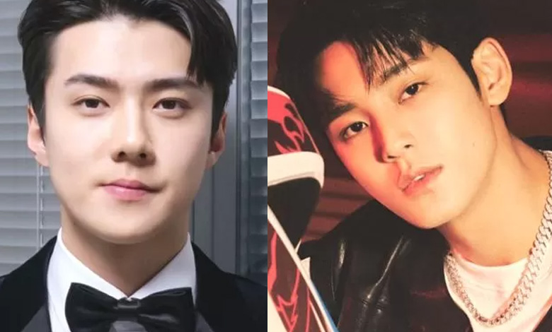 exo sehun seventeen mingyu thumbnail