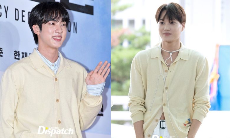 exo kai bts jin