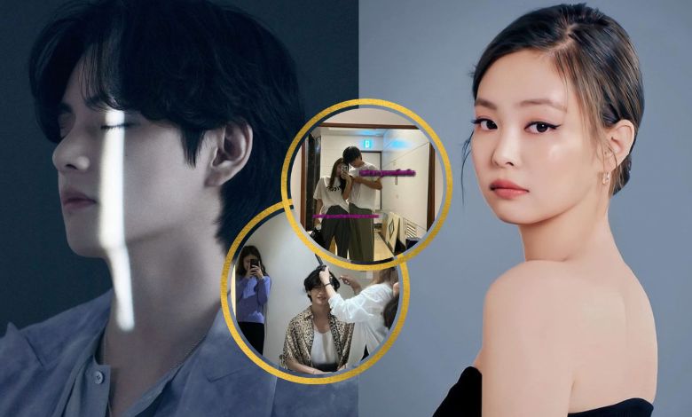 bts v jennie thumbnail