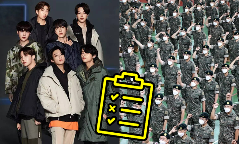 BTS miltary service