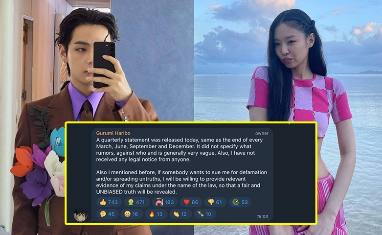 BTS V Jennie hacker