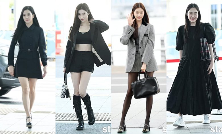 Celebs airrport fashion