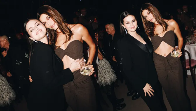 selena gomez hailey bieber