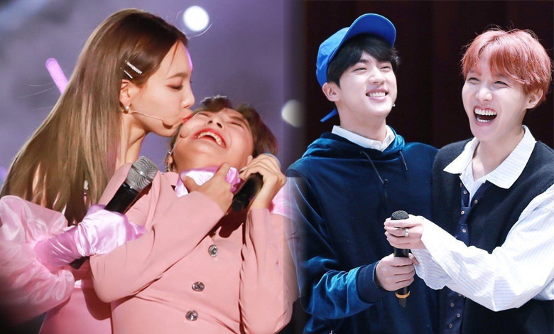 twice nayeon bts jin j-hope thumbnail