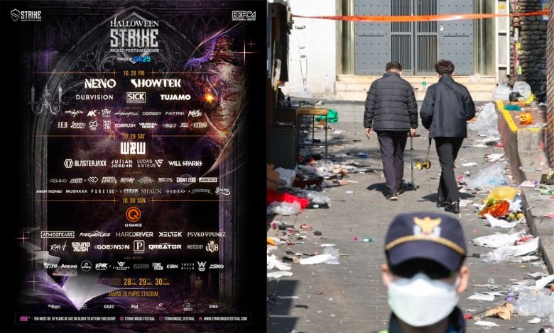 canceled events itaewon