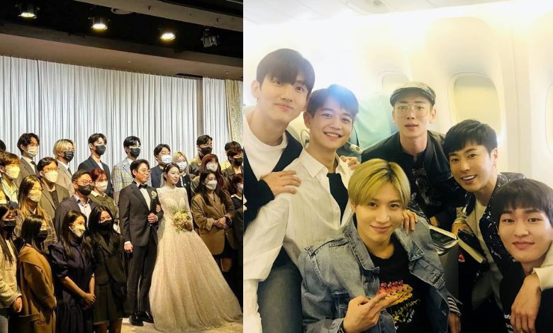 tvxq shinee manager wedding