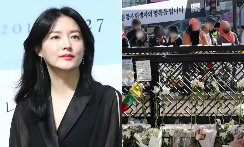 Lee Young-ae Itaewon stampede thumbnail