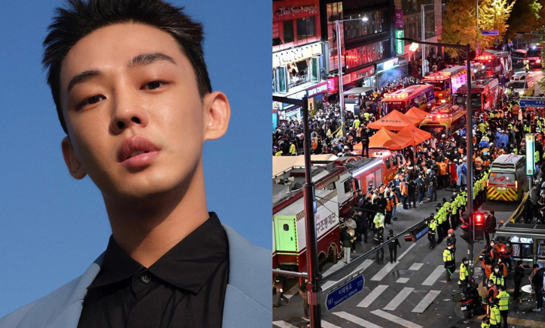 Yoo Ah In itaewon stampede thumbnail