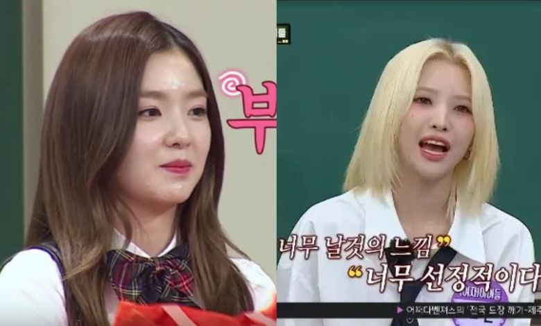 red velvet irene gidle soyeon knowing bros thumbnail