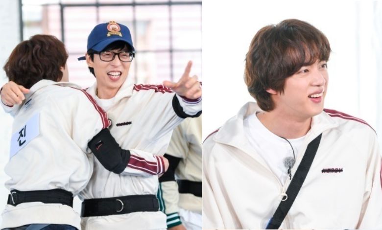 bts jin running man thumbnail
