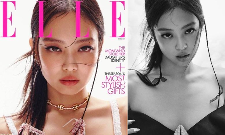 blackpink jennie elle thumbnail