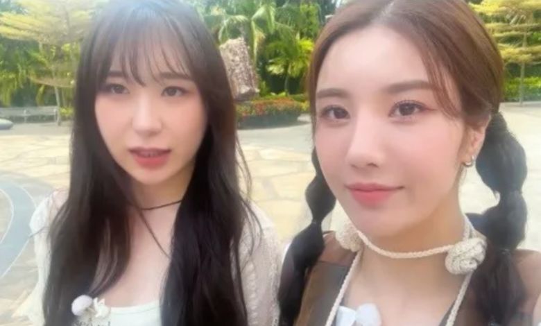 kwon eunbi - chaeyeon