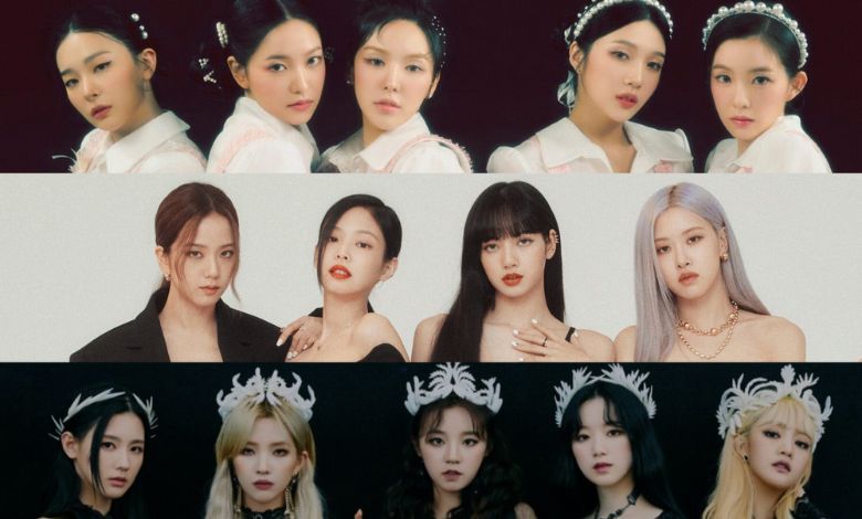 red velvet blackpink gi-dle