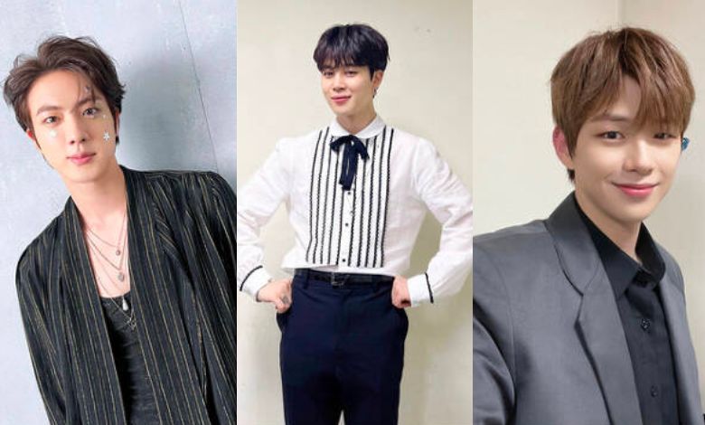 bts jin jimin kang daniel