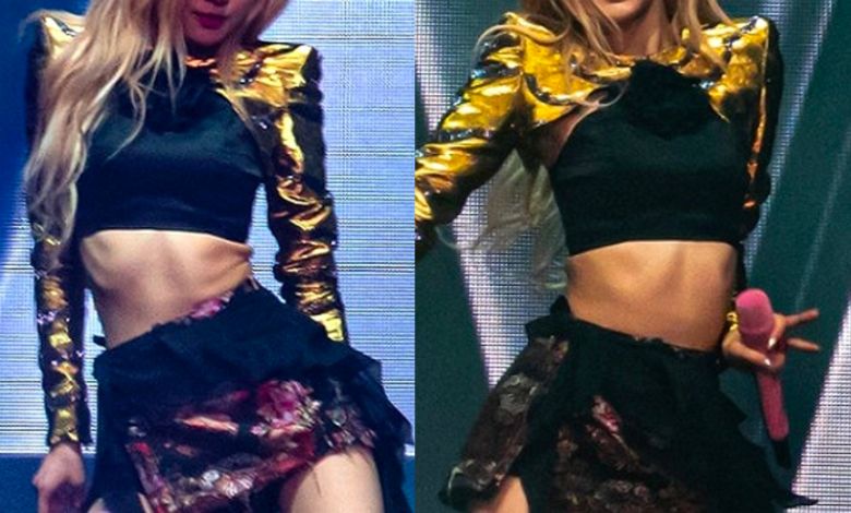 rose blackpink concert thumbnail