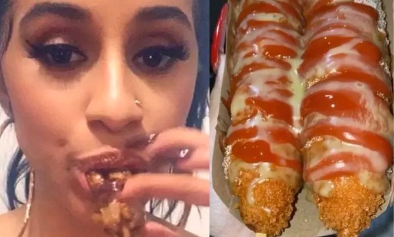 cardi b korean food thumbnail