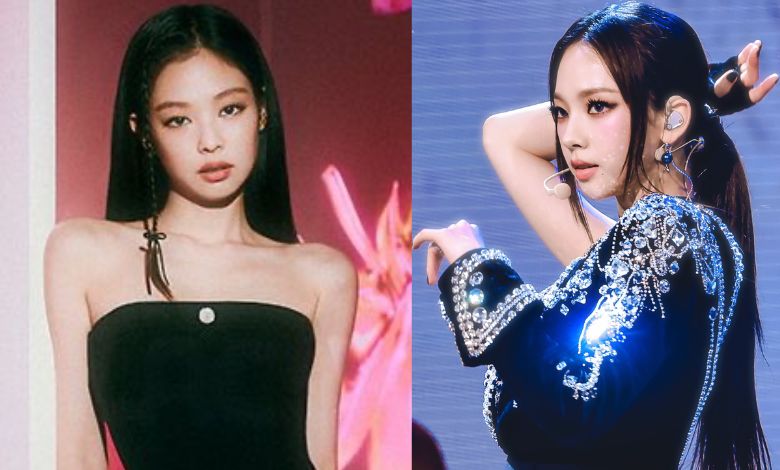 blackpink jennie aespa karina thumbnail