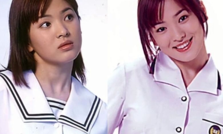 song hye kyo past photo uniform thumbnail