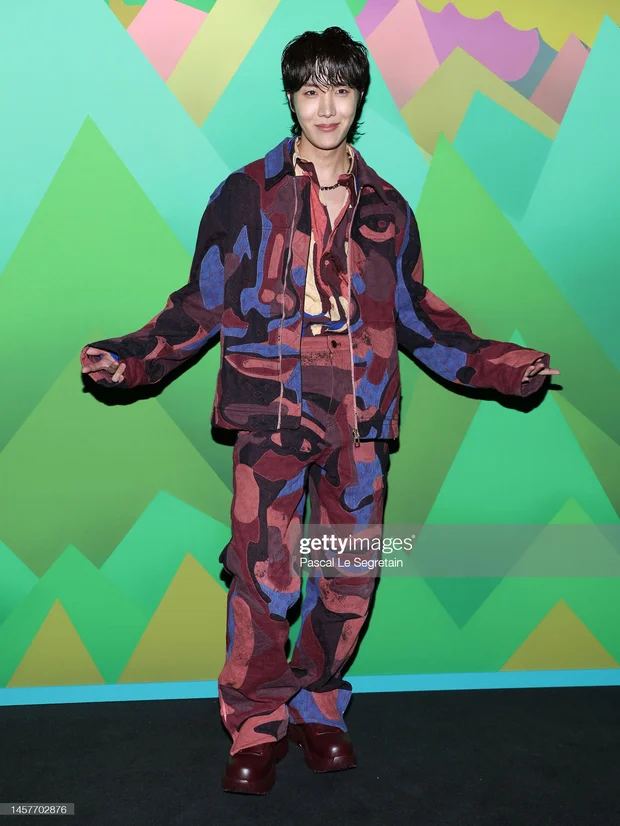 J-Hope Paris Fashion Week