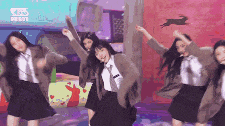 “Ditto” has a relatively relaxed choreography, so lip-syncing is not necessary, some said