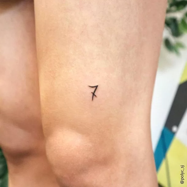 BTS V tatto