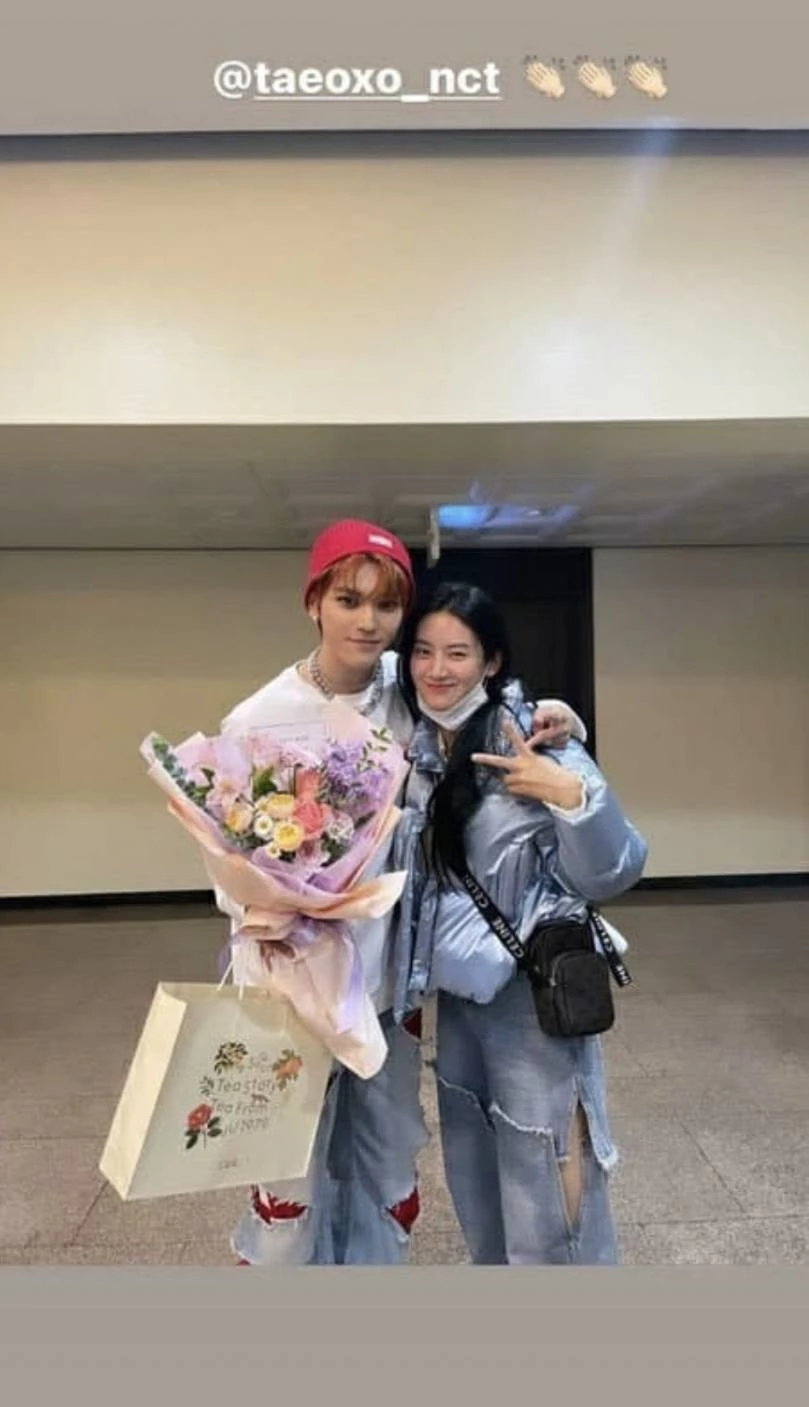 NCT Taeyong Park Ji hyun
