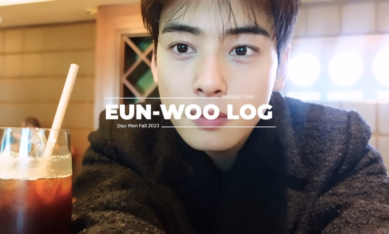 Cha Eun Woo vlog thumbnail