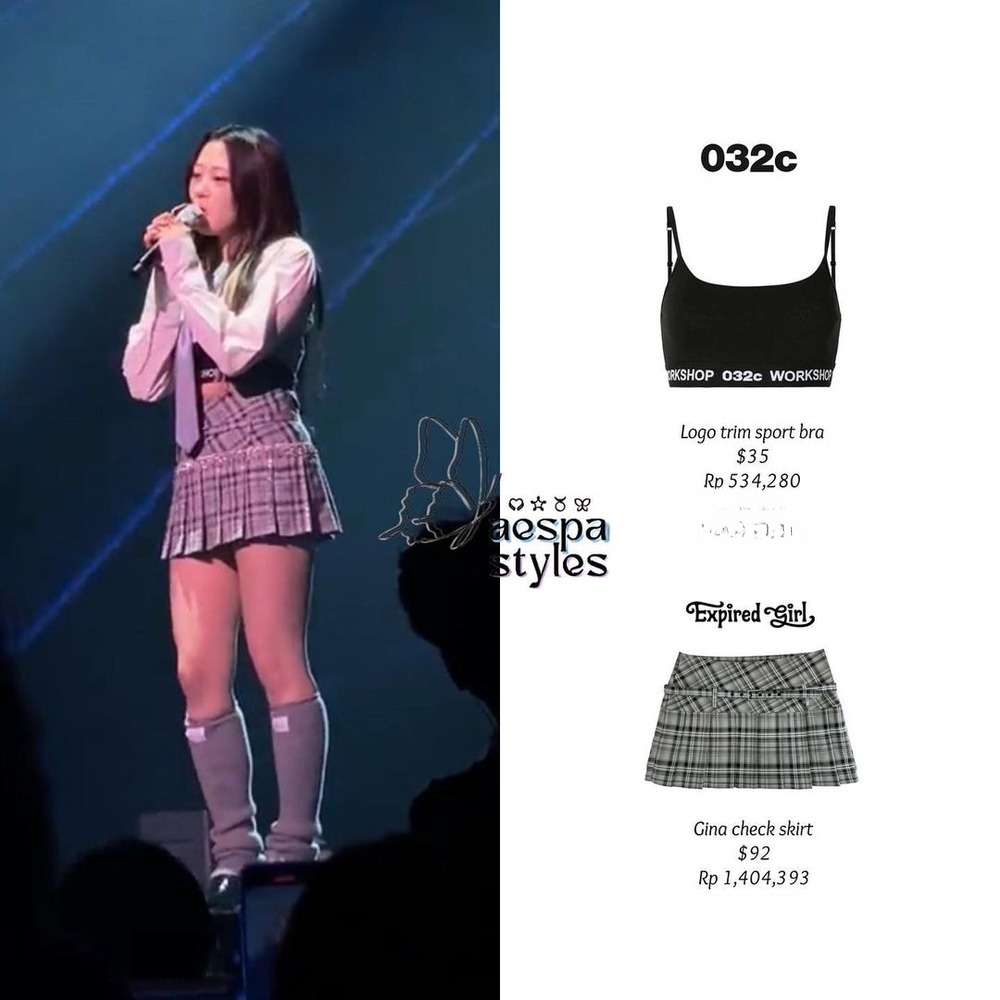aespa concert outfit