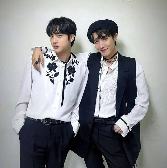 BTS Jin Jhope
