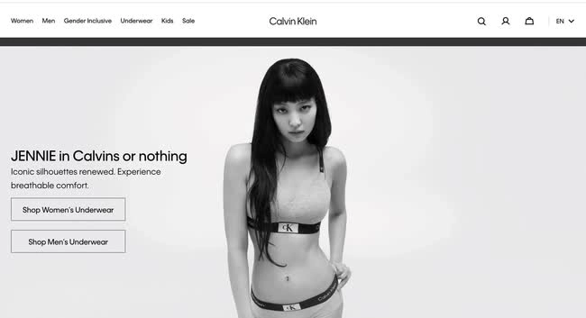 Jennie Calvin Klein