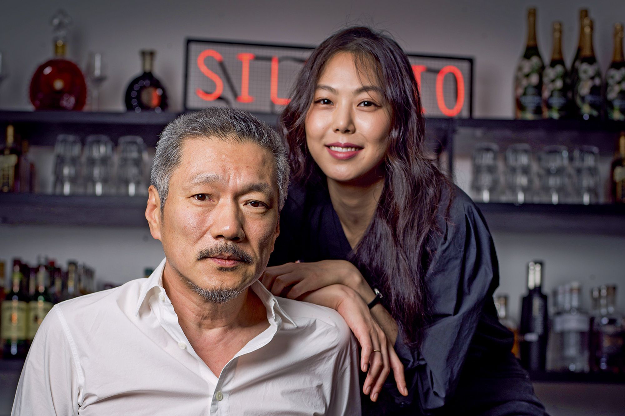 Hong Sang Soo and Kim Min Hee