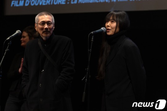 Hong Sang-soo and Kim Min-hee