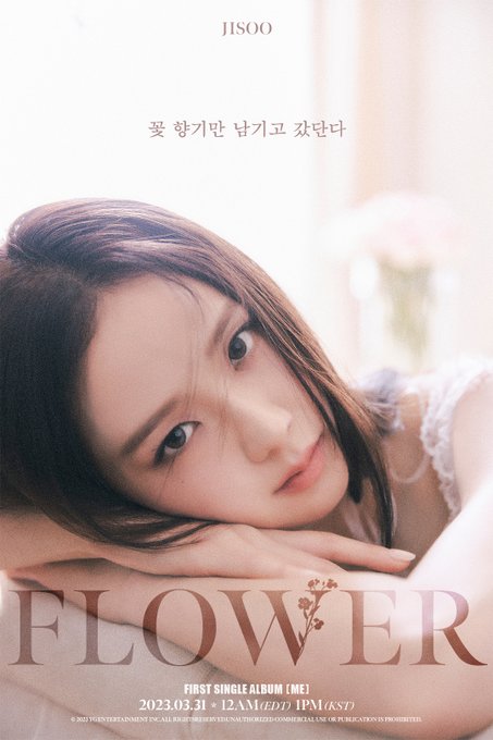 jisoo flower