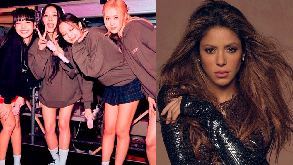 black pink shakira thumbnail