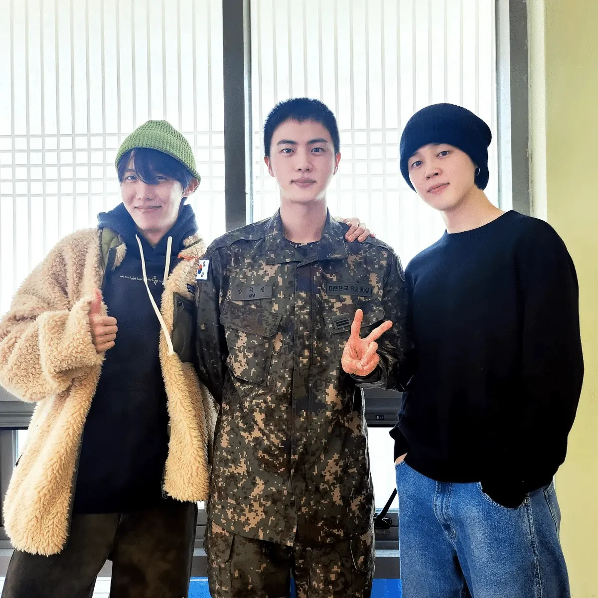 BTS J-hope Jin Jimin