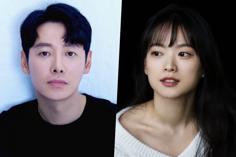 Kim Dong - wook and Chun Woo-hee