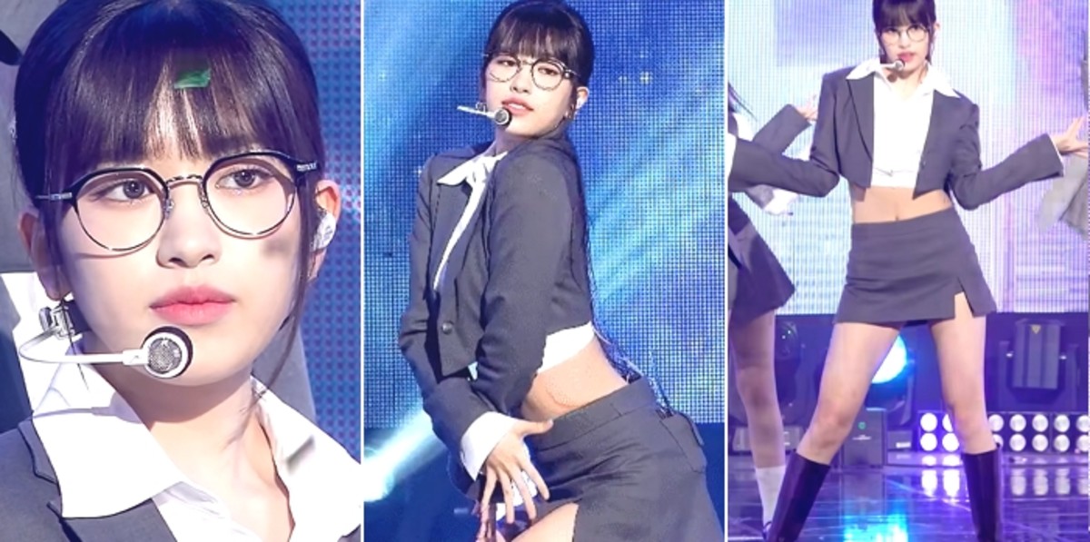 IVE Ahn Yujin stage