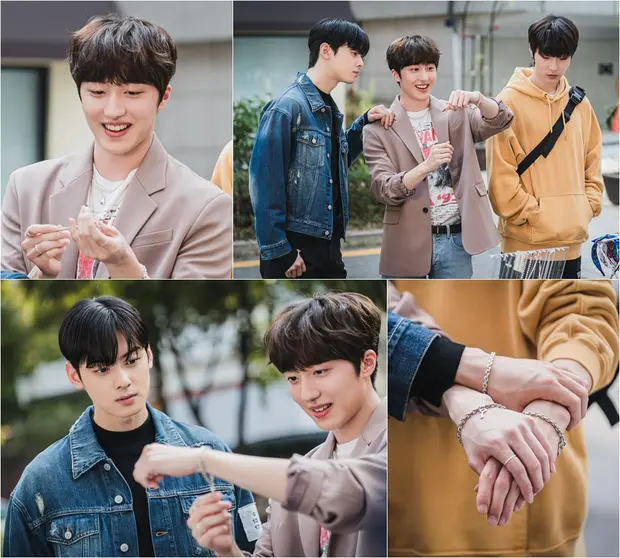 Stills of the trio, Su Ho - Se Yeon - Seo Joon in “True Beauty”