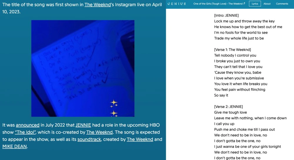 lyrics