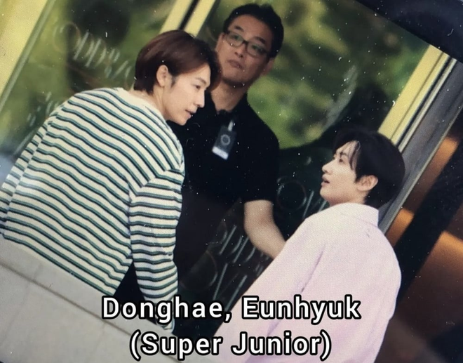 Donghae and Eunhyuk (Super Junior) were present at Taeyeon's concert from early on.