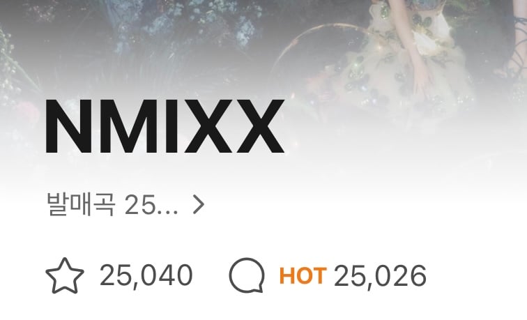  nmixx charts