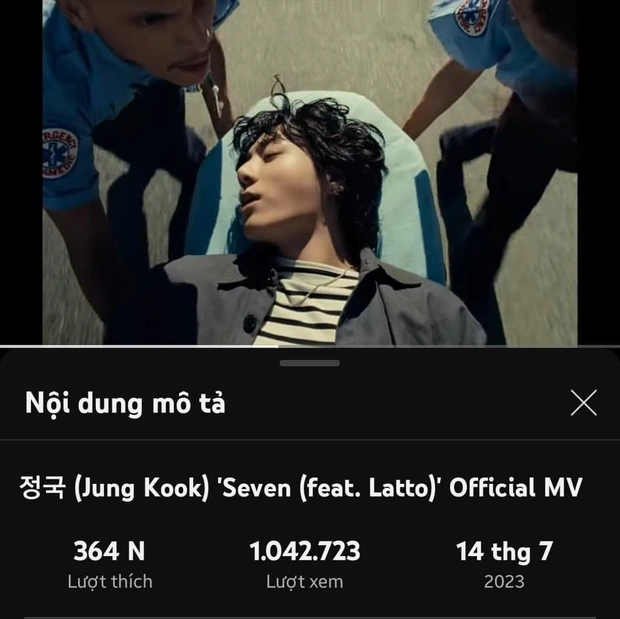 jungkook mv views