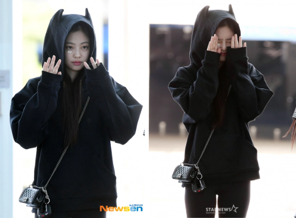 black pink jennie